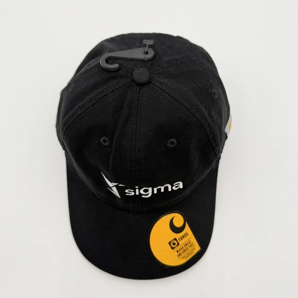 Carhartt Hat Mens OS Black Sigma Force Canvas Cap Tech Workwear AH3938-M NEW